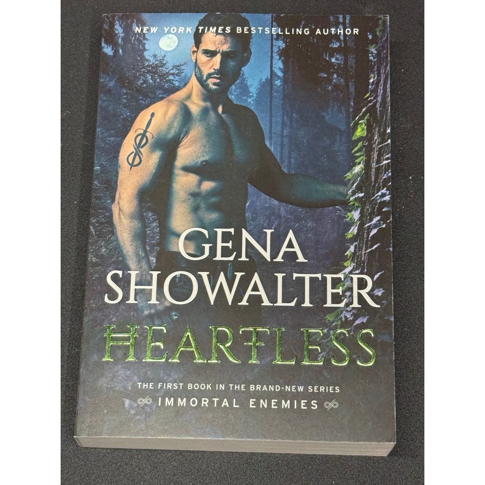 Heartless Gena Showalter Immortal Enemies Book 1 Paperback Paranormal Romance